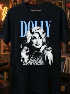 Dolly Parton Memorial Shirt Retro Singer Remembrance Graphic T-Shirt
